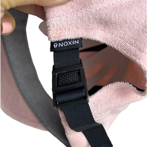 NWT Nixon Mikey Terrycloth Strapback Hat Pastel Pink Unisex Adjustable Cap - Picture 4 of 8